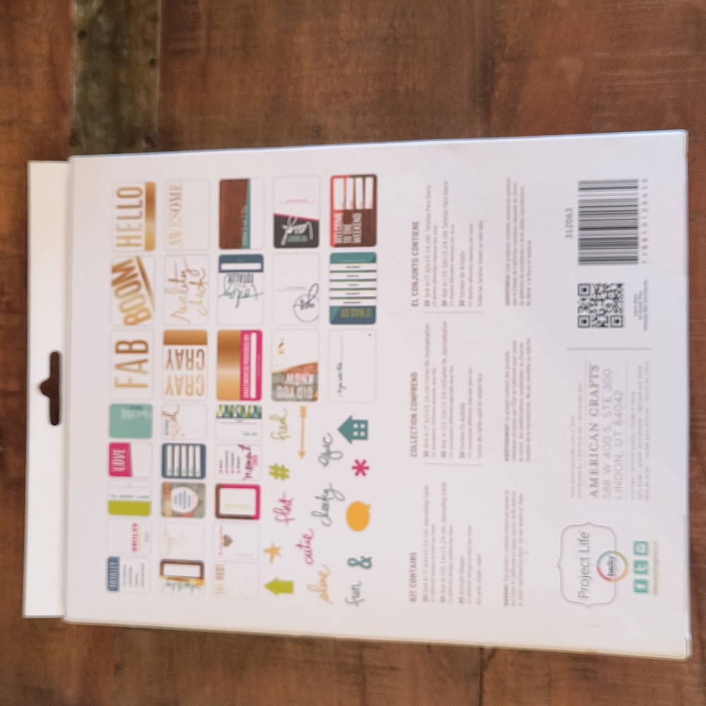 Project Life Scrapbooking Cards Heidi Swapp - Picture 2 of 2